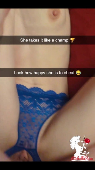 Real Fuck- Cheating Cumslut Begs for Creampie - Richelle Rose