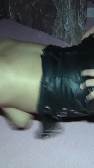 Vintage Gangbang with Two Hot Girls in Latex Lingerie