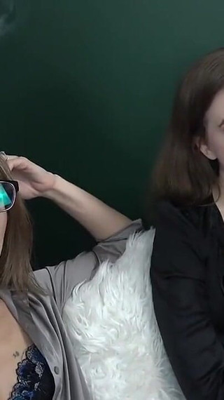 Office Smoking Sluts 101