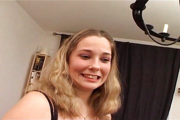 Cute French Teen Enjoys Dick in the Ass