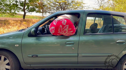 Tummy Hurts so I Fart in the Car on a Field