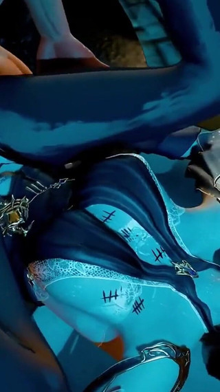 3D Cosplay Mature MILF Wear Sexy Dress and Have Hardcore Sex