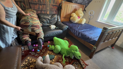 Stepmommy Punishes Leo for Naughty Behavior