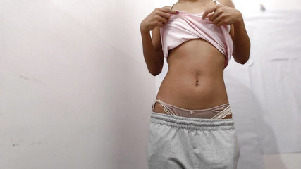 Petite Teen Cums Hard for You