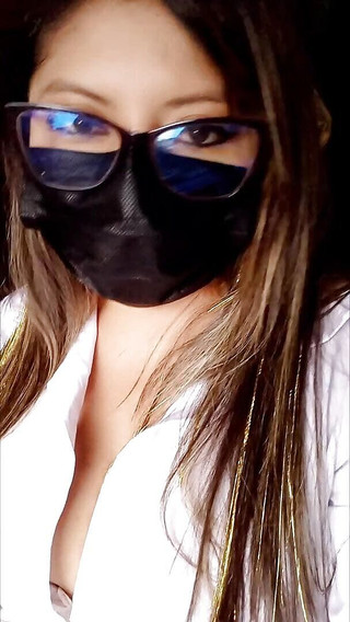 Student Prepares to Go to Class