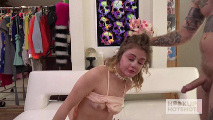 Blonde Angel Rosalyn Sphinx Rides Raw with a Badass Dick!