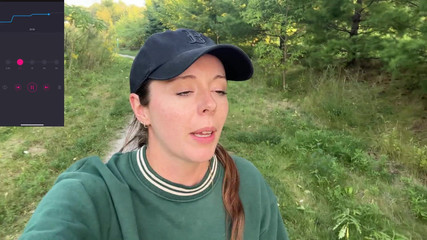 Risky Trail Walk with My Lush!