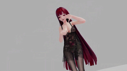 Honkai Impact Raiden Mei I’m so Hot Strip Show Hentai Mmd 3D Red Hair Color Edit Smixix