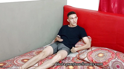 Show My Stepmother That I Am Very Horny and She Lets Me Fuck Her Juicy Pussy - Porn in Spanish