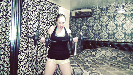 105 weight liftings repeats for biceps challenge!