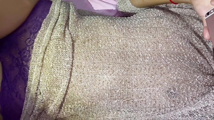 She Make Me so Hot with Her Purple Under Wear