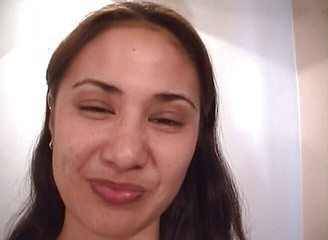 Small tits bitch fucked deep on her bed