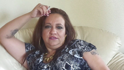 Freak does a short tease for those smoking lover guys