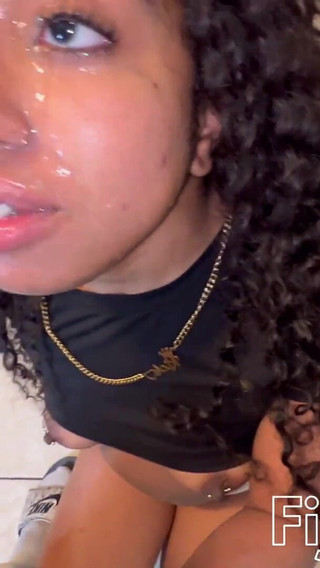 Just Got Fuck in the Ass Then Have Him Cum on My Face Creamy