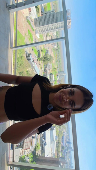 My Husband and I Had Fun in a Rented Apartment, Oral Sex on the Balcony Overlooking the Street, and Sex in the Bedroom.