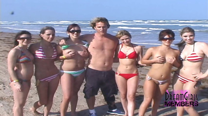 College Girls Stripping Nude Spring Break Padre