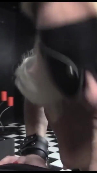 Blowjob 01 - Blonde Ariane - Blindfolded Blowjob