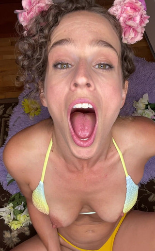 POV Masturbating with Step - Stepmom Cum All Over My Pretty Face but Before You Do That Let Me Watch You Touch Yourself