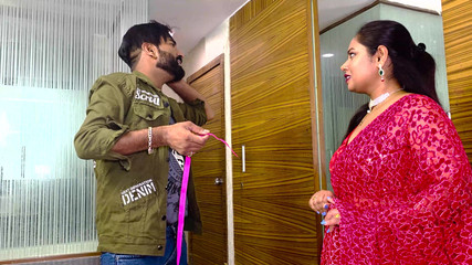 Indian Tailor Come to Home for Stitching Blouse and Fuck Her Owner