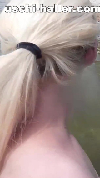 Skinny Dipping with Alexa Gold at a Nude Beach