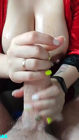 I Love Jerking off My Stepson's Big Dick