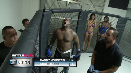 Chubby ebony with huge juggs rides a massive black cock