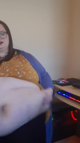 SSBBW secretary humiliated at work by boss - fantasy