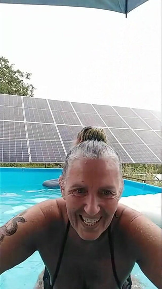 Hot Housewife Lukerya on Vacation by the Water