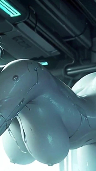 Naked in a Futuristic World Full of Robots