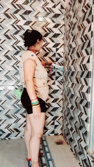 Puja Bhabhi Bathroom Scene Desi Wife