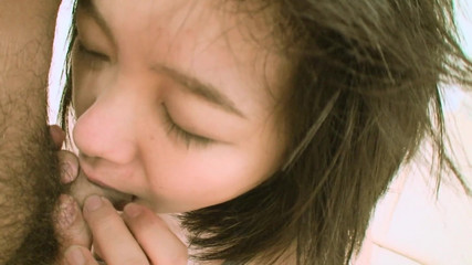 Toshiko Shiraki Is A Cute Chubby Asian With A Fat And Hairy Flower Pussy