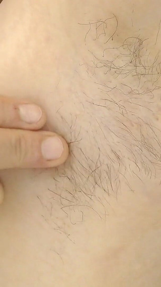 Soft Long Armpit Hair Stroked