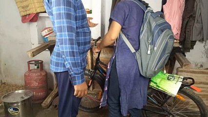 Today I Got My Tight for the First Time as Soon as I Came Home From College and It Was a Lot of Fun