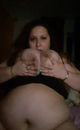 Late Night Boobs and Belly Play