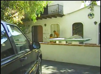 Babe pounded form the back by her new lover