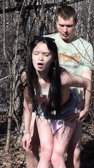 A Friend Spied on and Filmed the Sex of a Young Couple in the Forest