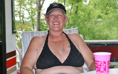 My meat and I playing