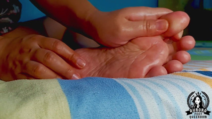 Oily Soles Massage Closeup