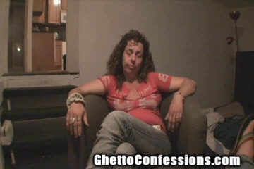 Nasty Happy Whore Tossed Old Mens Away Sucks Dick for Us All!