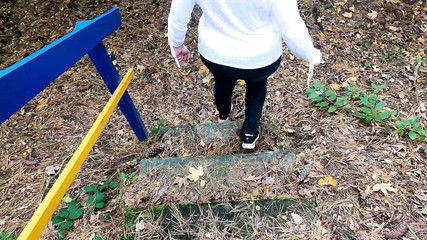 Her Breasts Beaten on the Fairground