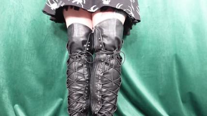 Worship and Clean My Muddy Combat Boots with Your Tongue