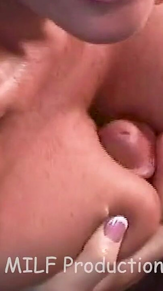 Waitress Delivers Dessert