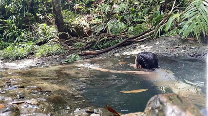 Filming My Stepdaughter in the River
