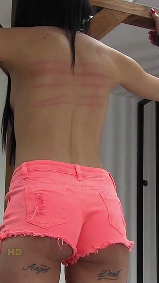 Donna2 Spanking Machine - Bare Back Whipping