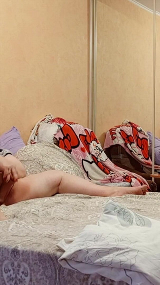 Stepmom with Big Tits and Ass Masturbates Her Pussy Episode 3