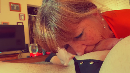 Granny Velma's Secret Mystery Tryst Suck, Fuck & Double Cum