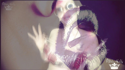 Glossy lips and big tits mind fuck with joi and cum countdown