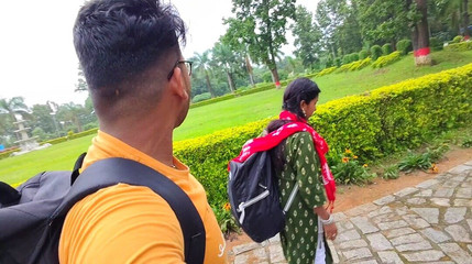Sali and Brother-in-law Went to the Park to Roam - Brother-in-law You Took Sister-in-law for a Walk