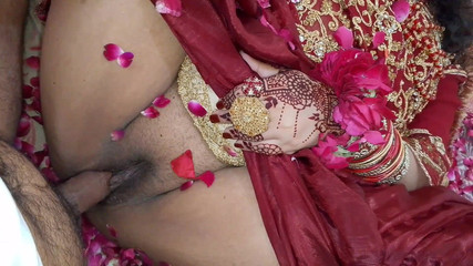 First Night - Indian Husband and Wife Have Sex Together Full Video - Hindi Audio