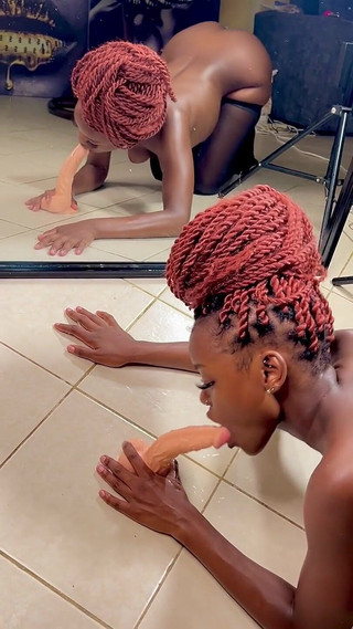 Sloppy Deepthroat on Doggystyle